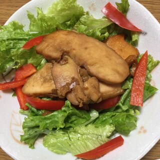 照り焼きチキンサラダ